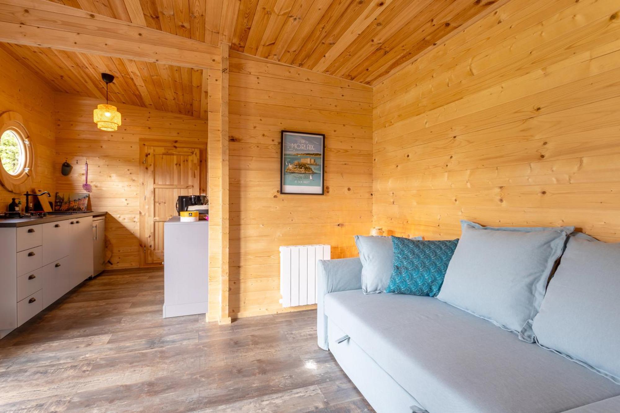 Chalet 4 Pers Landeleau 2Kms Canal Exterior foto