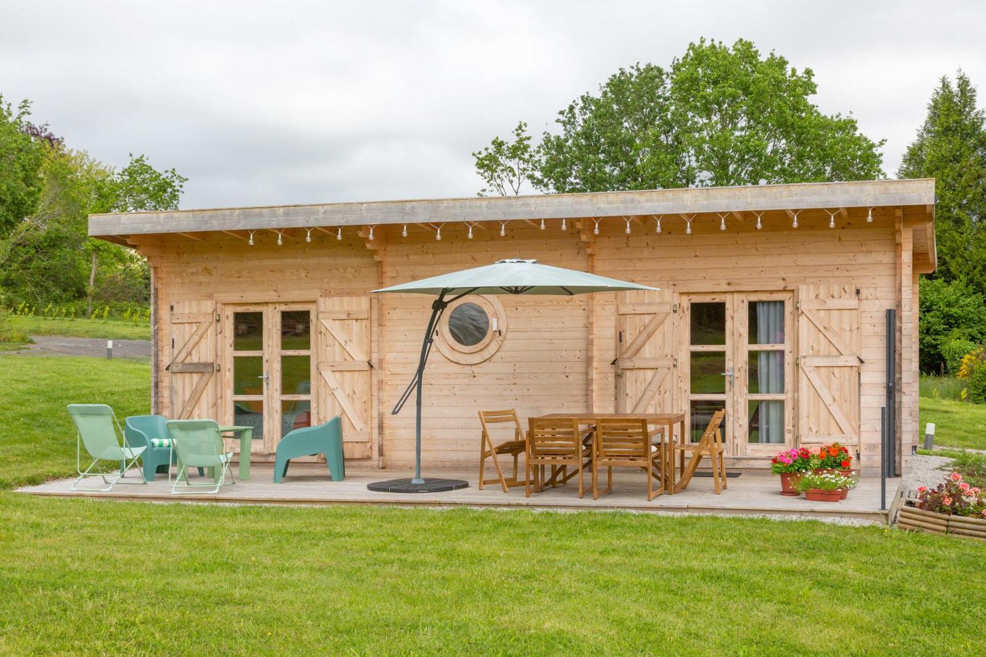 Chalet 4 Pers Landeleau 2Kms Canal Exterior foto